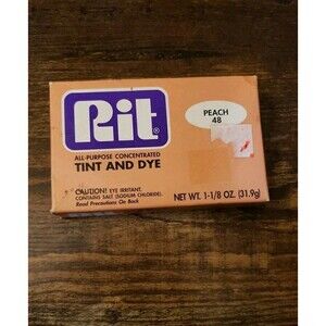 Rit Tint and Dye 48 Peach Vintage Box